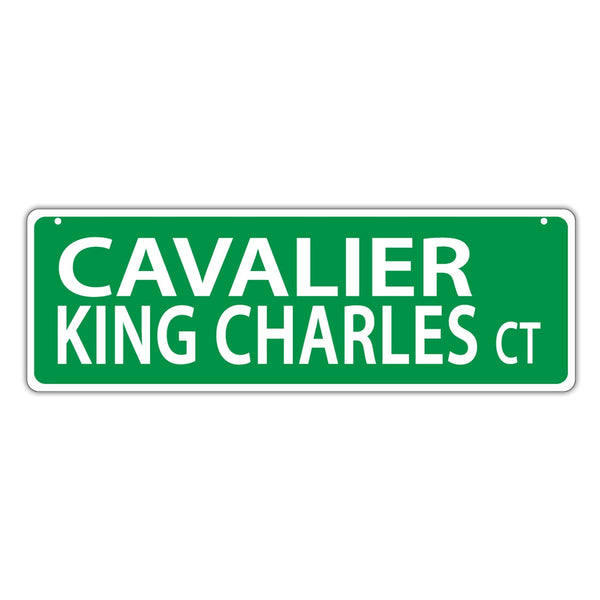Street Sign - Cavalier King Charles Court