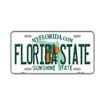 Aluminum License Plate Cover - (Seminoles) Florida State
