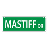 Street Sign - Mastiff Drive