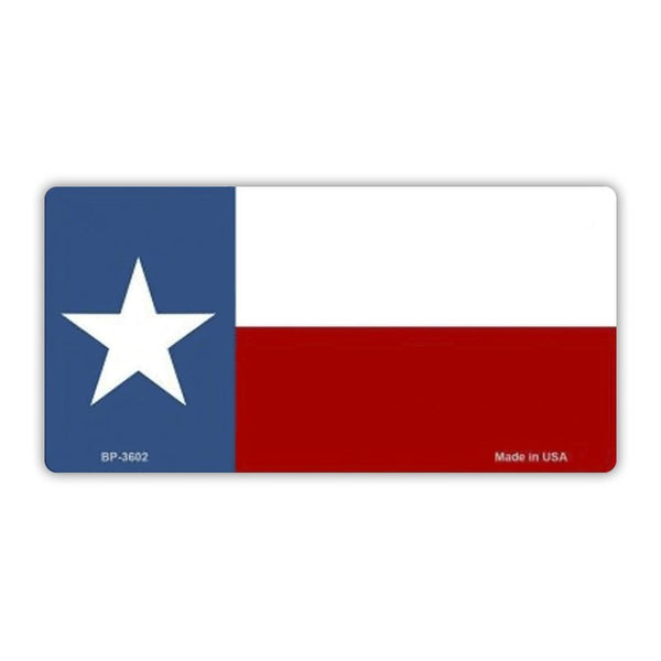 Texas State Flag Plate