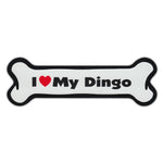 Dog Bone Magnet - I Love My Dingo