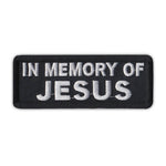 Patch - In Memory of Jesus
