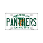 NHL Hockey License Plate Cover - Florida Panthers