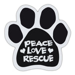 Paw Magnet - Peace Love Rescue