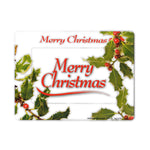 Picture Frame Magnet - Merry Christmas (7.75" x 5.75")