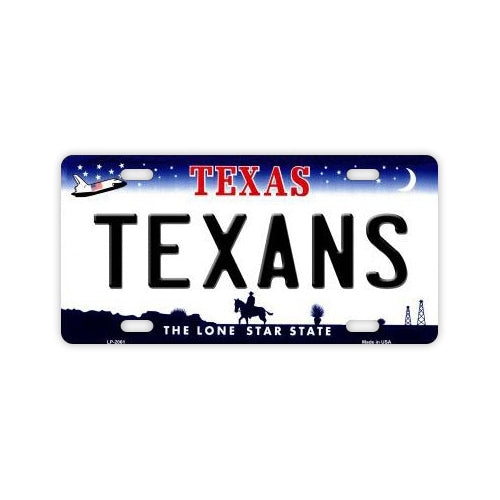License Plate Cover - Houston Texans