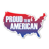Magnet - Proud To Be An American Magnet (8" x 5")