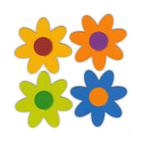 Magnet Variety Pack - Pastel Flowers, 4" x 4" Each Flower