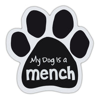 Dog Paw Magnet - My Dog Is A Mench