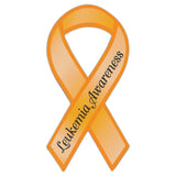 Ribbon Magnet - Leukemia Awareness