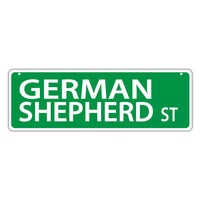Street Sign - German Shepherd Street