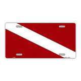 Dive Flag Plate