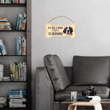 Dog Bone Sign - Living Room Scene