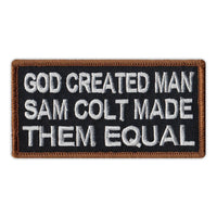 Patch - God Created Man, Sam Colt Made Them Equal
