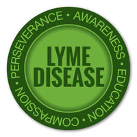 Magnet - Lyme Disease Awareness and Support Magnet (5" Round)