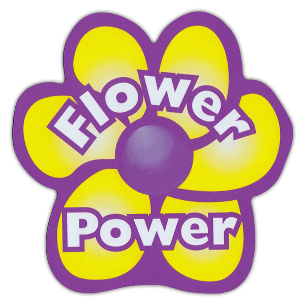 Magnet - Flower Power (5.5" x 5.5")