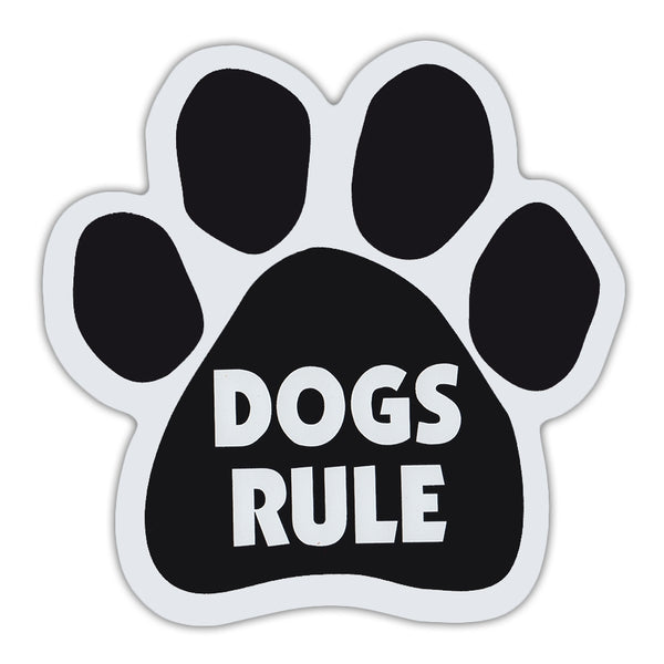 Dog Paw Magnet - Dogs Rule