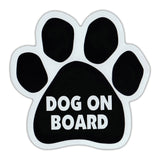Dog Paw Magnet - Dog On Board (5.5" x 5.5")
