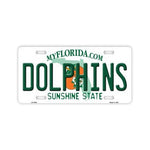 License Plate Cover - Miami Dolphins
