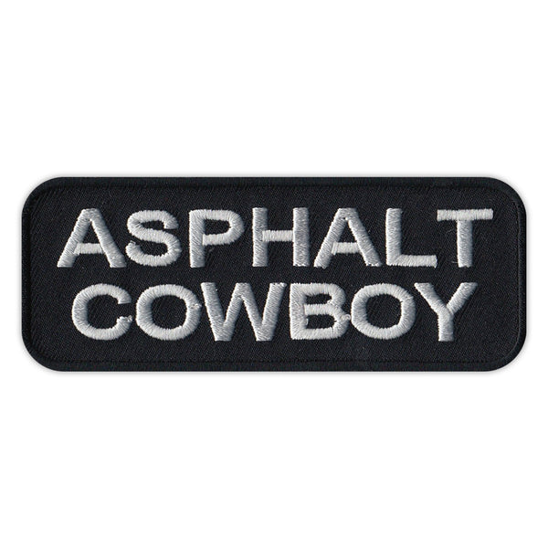 Embroidered Patch - Asphalt Cowboy