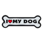 Giant Size Dog Bone Magnet - I Love My Dog