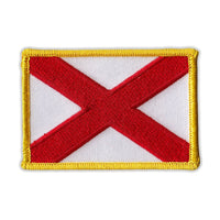 Embroidered Patch - Alabama State Flag