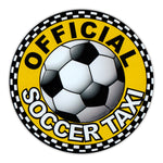Round Magnet - Official Soccer Taxi