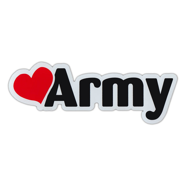 Word Magnet - Love Army (2" x 7")