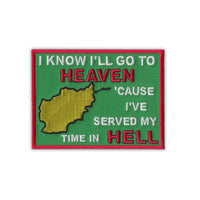 Go To Heaven, Served My Time In Hell, Afghanistan