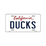Aluminum License Plate Cover - California Anaheim Ducks