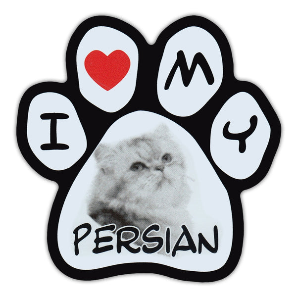 Picture Paw Magnet - I Love My Persian
