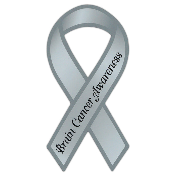 Ribbon Magnet - Brain Cancer Awareness