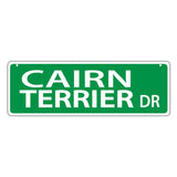 Street Sign - Cairn Terrier Drive