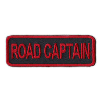 Patch - Road Captain (Red/Black)