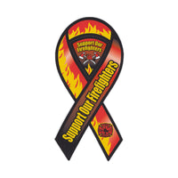 Magnet - Support Our Firefighters (4" x 8")