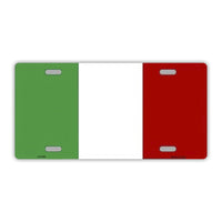 Italian Flag Plate