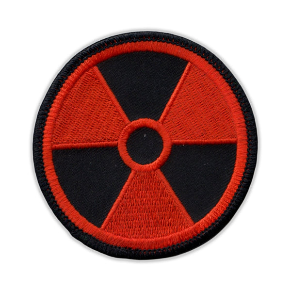 Patch - Radioactive Nuclear Symbol (Orange, Black)