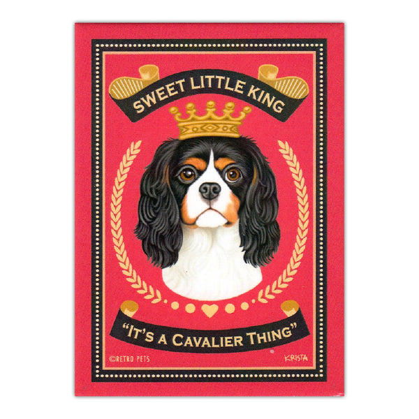 Refrigerator Magnet - Sweet Little King It's A Cavalier Thing
