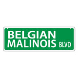 Street Sign - Belgian Malinois Blvd