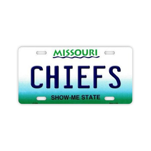 License Plate Cover - Kansas City Chiefs