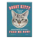 Refrigerator Magnet - Bossy Kitty Gourmet Chow
