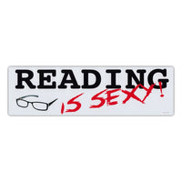 Bumper Sticker - Reading Is Sexy 