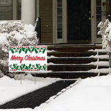 Lifestyle Image - Merry Christmas Yard Sign
