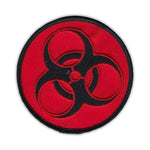 Patch - Zombie Symbol (Red and Black)