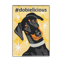 Refrigerator Magnet - Hashtag Dog Series, Doberman Pinscher