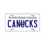 NHL Hockey License Plate Cover - Vancouver Canucks