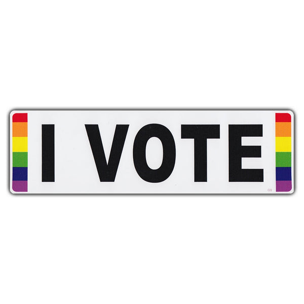 Bumper Sticker - I Vote