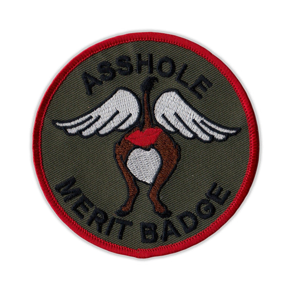 Patch - Asshole Merit Badge 
