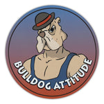 Round Magnet - Bulldog Attitude