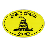 Oval Magnet - Gadsden Flag Don't Tread On Me